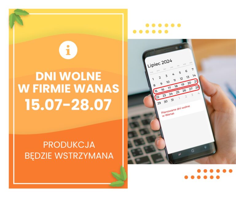 przerwa wakacyjna wanas 2024